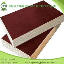 Poplar Core Brown Color Waterproof 12mm Marine Plywood From Linyi